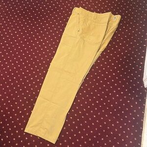 Men’s KUHL flat front tan pants w38xL30